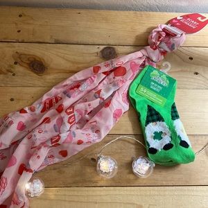 Valentines Day / St. patrick’s day Gnome Duo new with tag